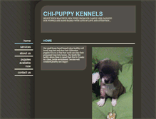 Tablet Screenshot of chipuppy4u.com